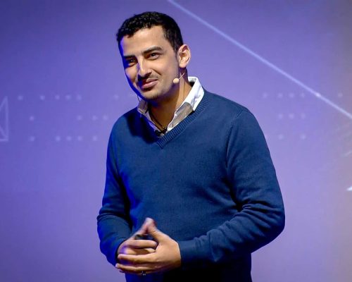 Saimi Barragan, le CEO de Startmining au #START23 àParis pour le lancement du token START